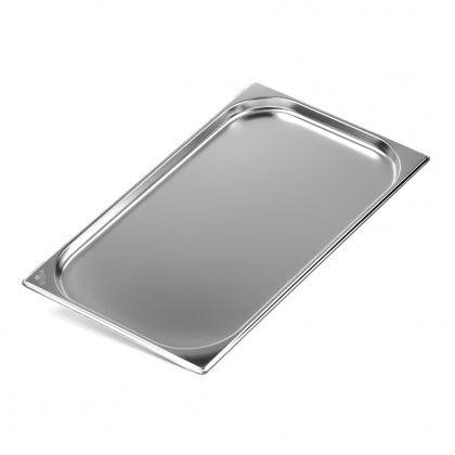 Luxstahl paslanmaz çelik gastronorm kap GN 1/1 530x325x20 mm